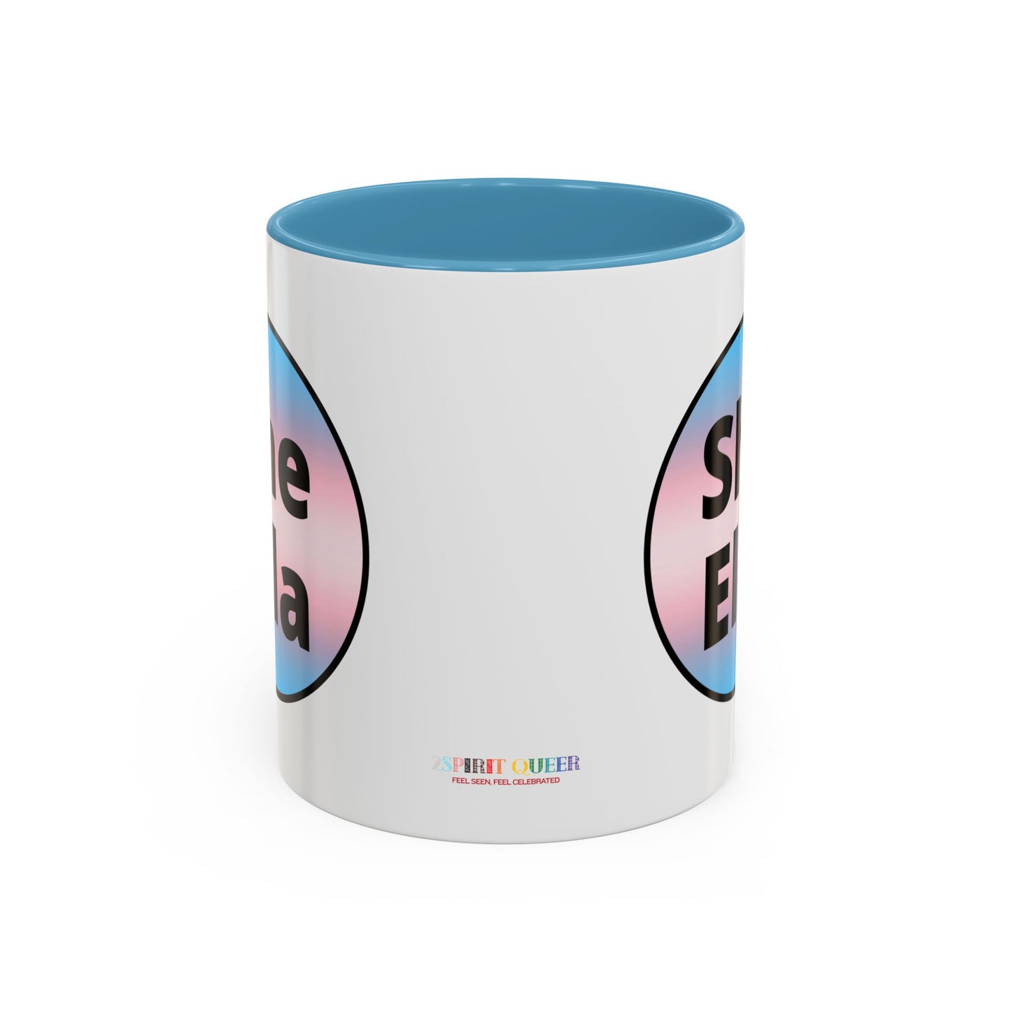 She/Ella Trans Coffee Mug