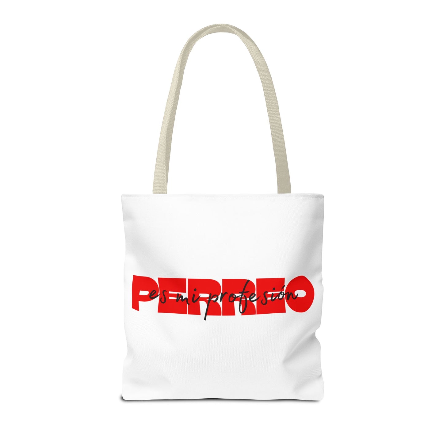 Perreo Es Mi Profesion Red Tote Bag