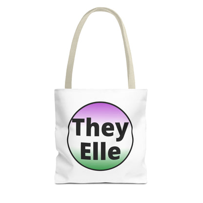 They/Elle - Gender NonConforming Tote Bag