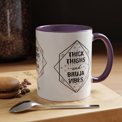 Thick Thighs Bruja Vibes Coffee Mug