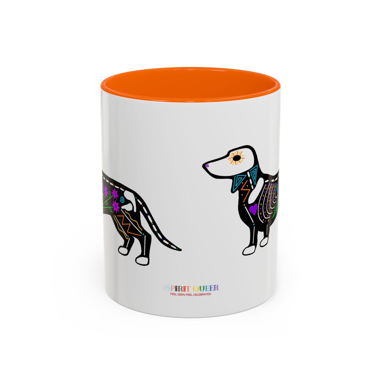 Dia de los Muertos Dachshaund Coffee Mug