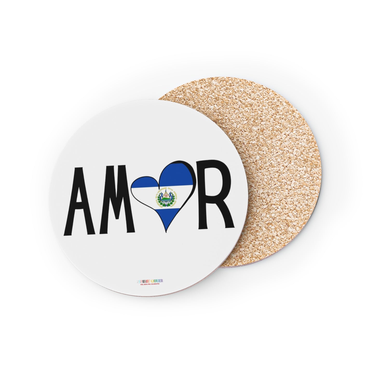 Amor El Salvador Coasters