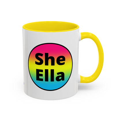 She/Ella Pan Coffee Mug