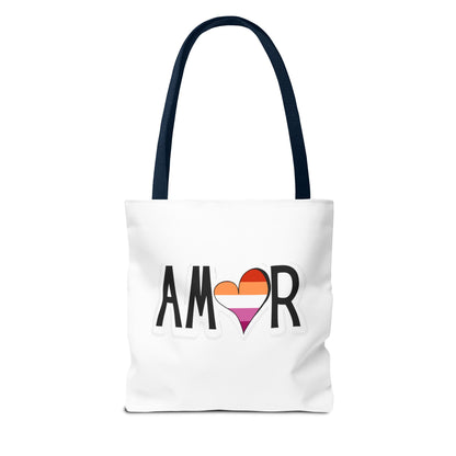 Amor Lesbian Tote Bag