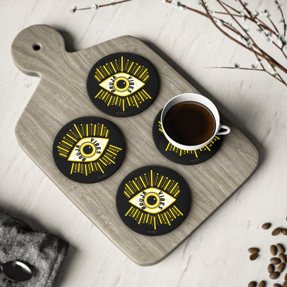 Bruja Vibes Inner Eye Coasters
