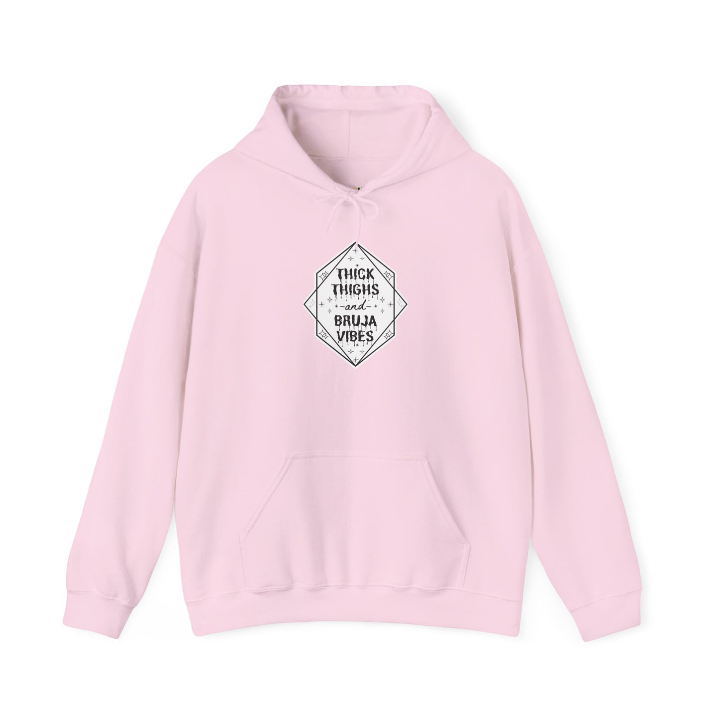 Thick Thighs Bruja Vibes Hooded Sweatshirt