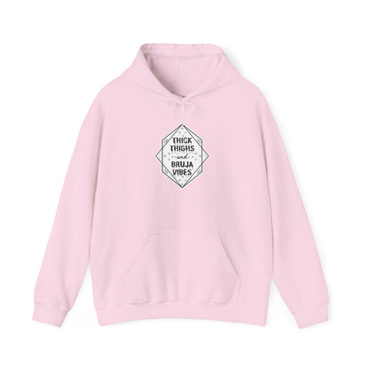 Thick Thighs Bruja Vibes Hooded Sweatshirt