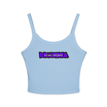 Brujeria es mi Religion Spaghetti Strap Tank Top