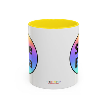 She/Ella  Rainbow Coffee Mug