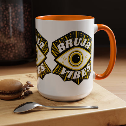 Bruja Vibes Outer Eye Accent Coffee Mug