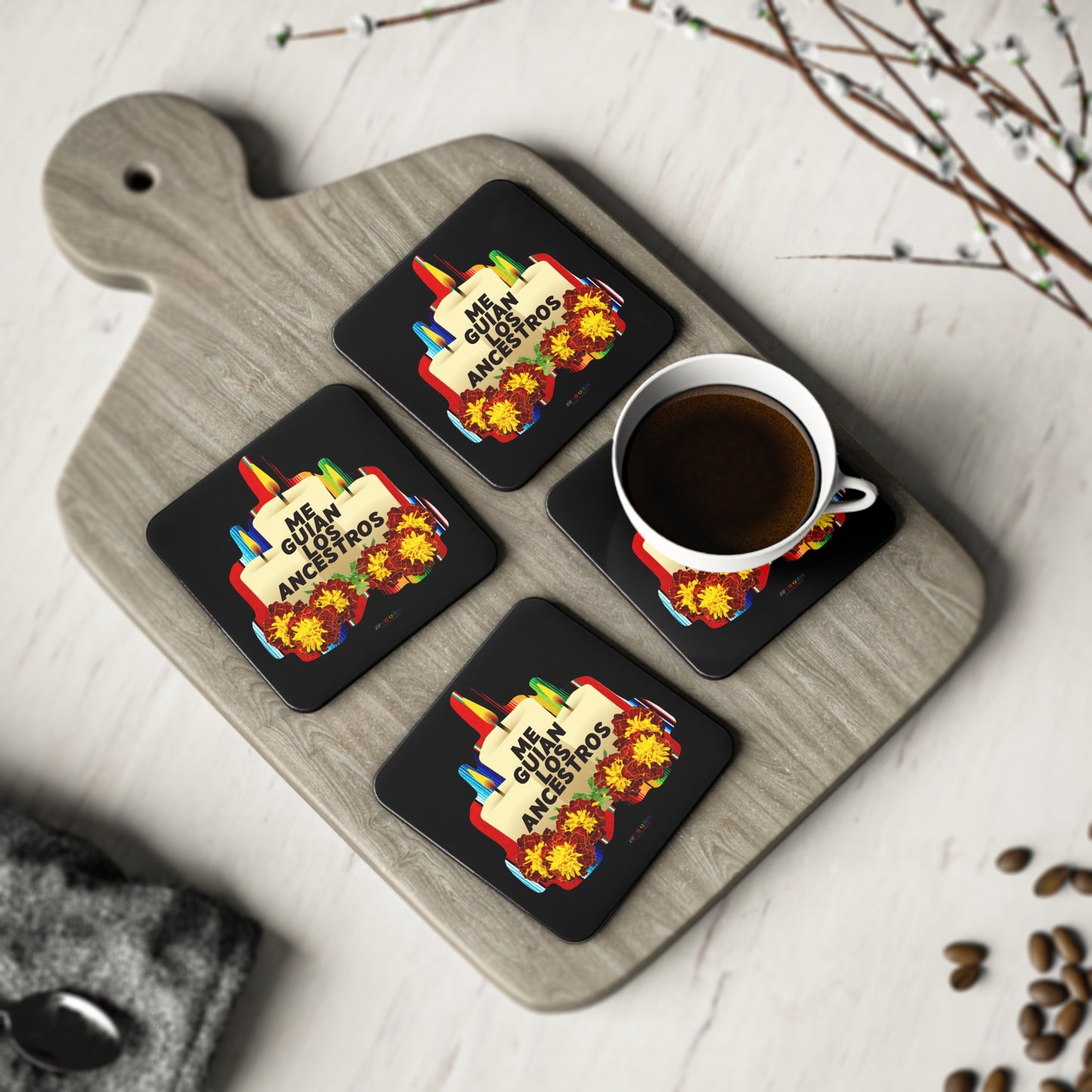 Me Guian Los Ancestros Coasters