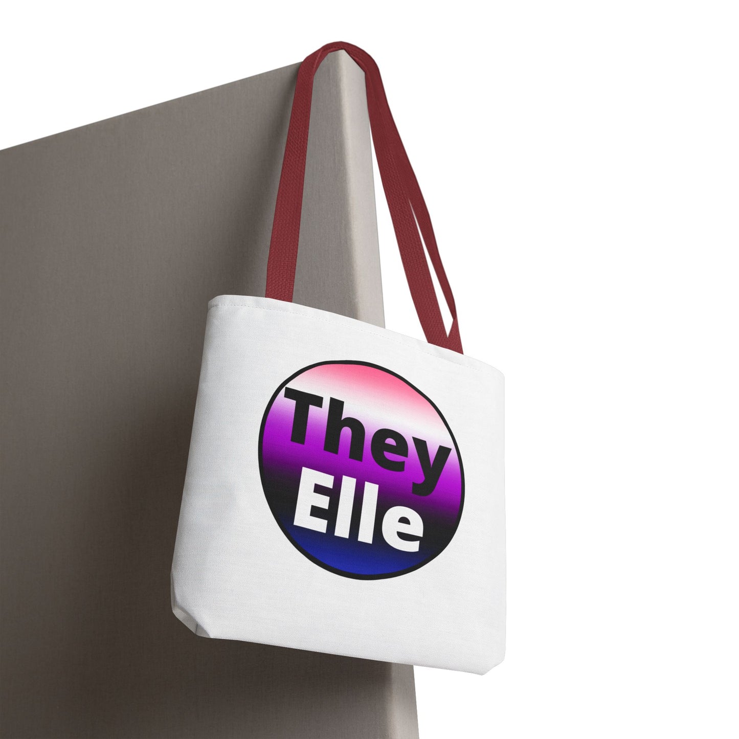 They/Elle Genderfluid Tote Bag