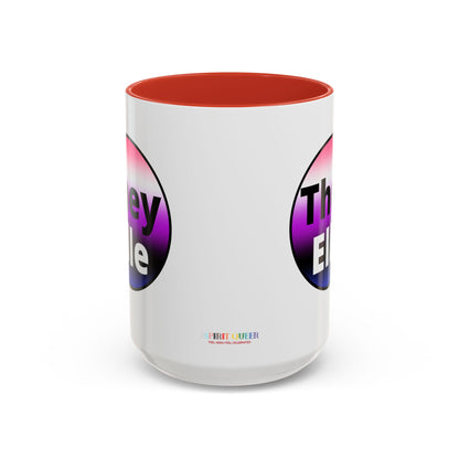 They / Elle Genderfluid Coffee Mug