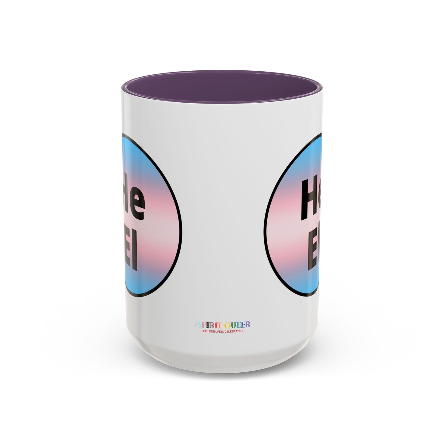 He/El Trans Accent Coffee Mug