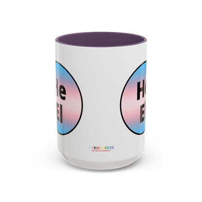 He/El Trans Accent Coffee Mug