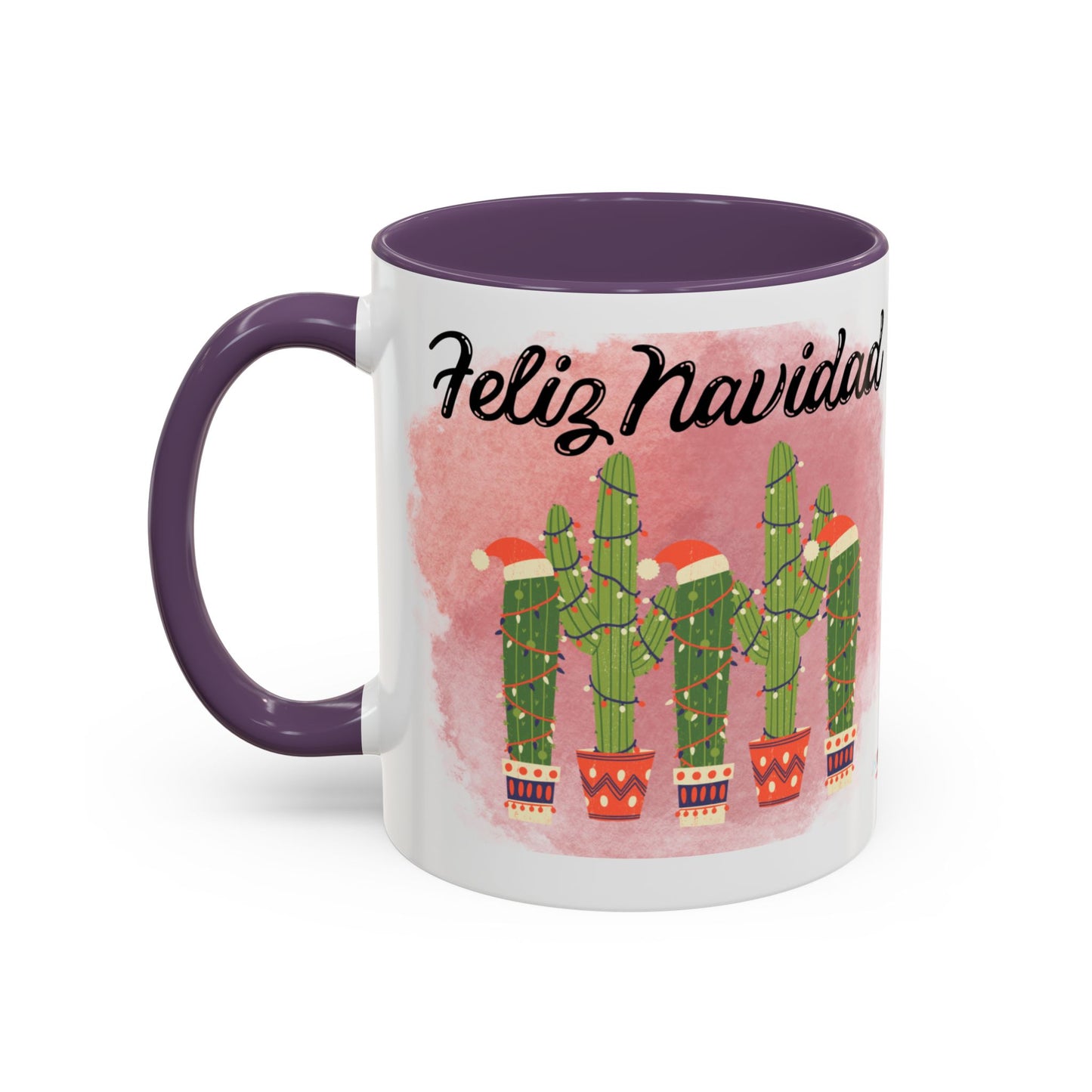 Feliz Navidad Cacti Coffee Mug