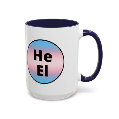 He/El Trans Accent Coffee Mug