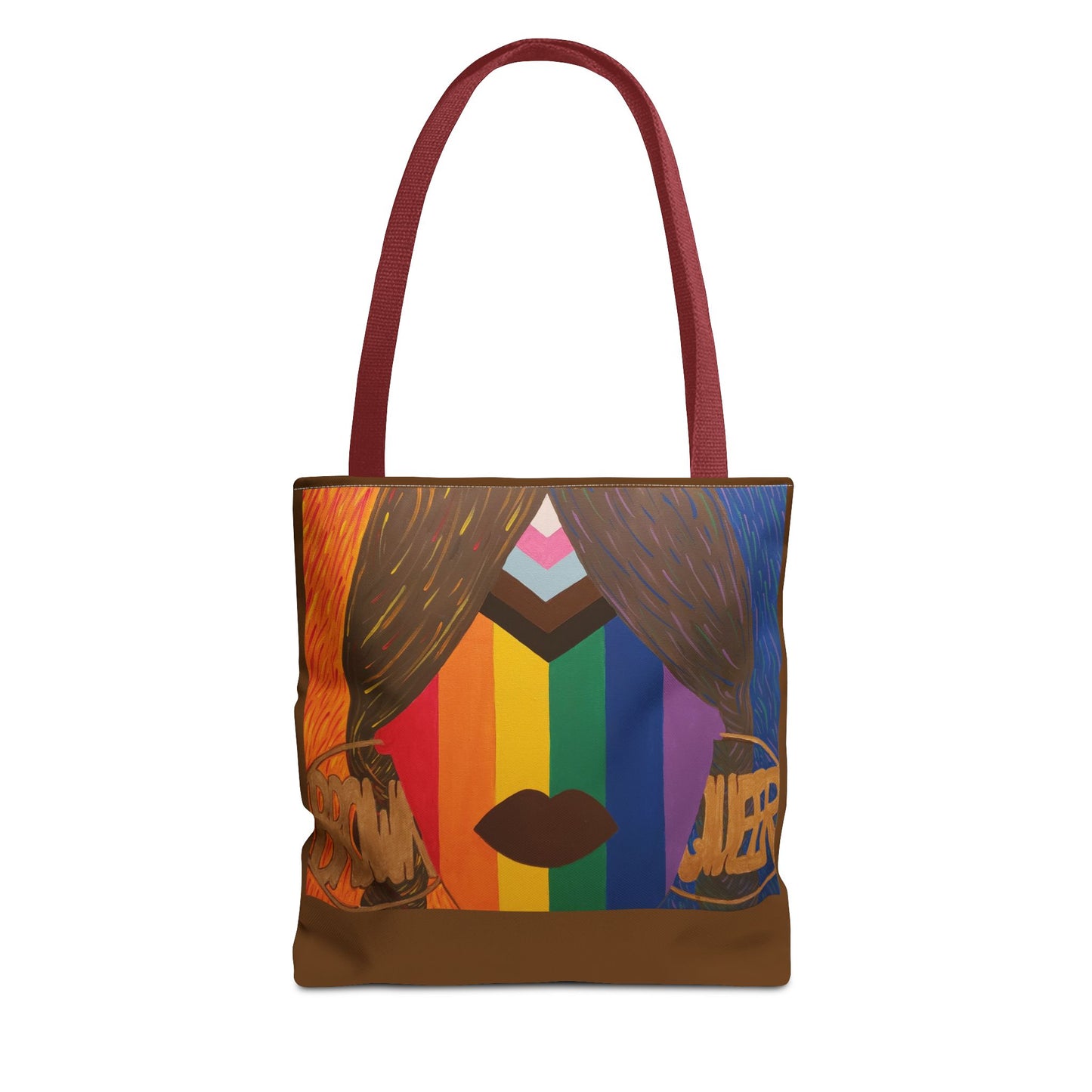 Brown and Queer Tote Bag