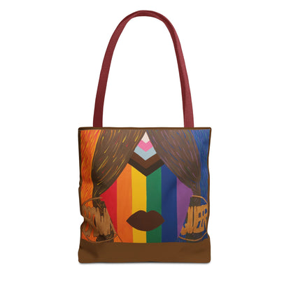 Brown and Queer Tote Bag