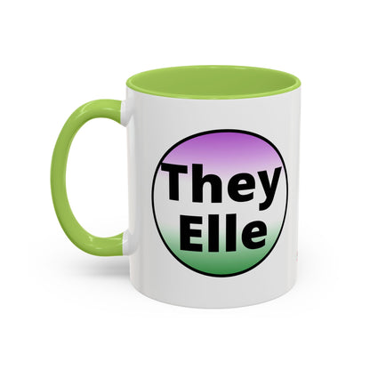 They / Elle - Gender Non-Conforming Coffee Mug