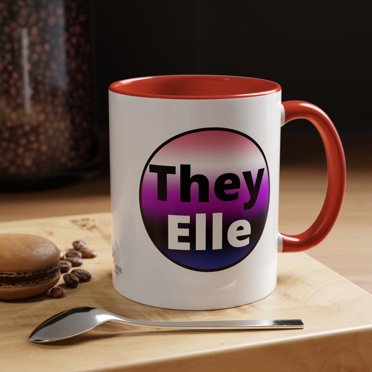 They / Elle Genderfluid Coffee Mug