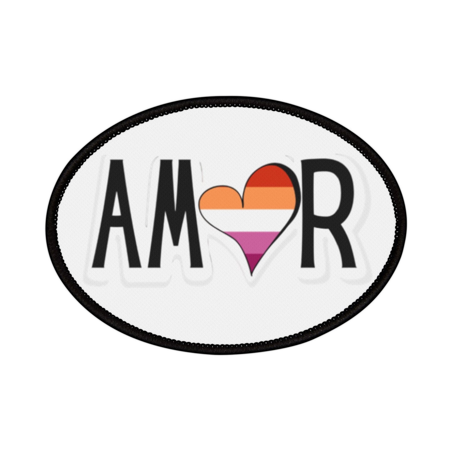 Amor Lesbian Iron-On Patch