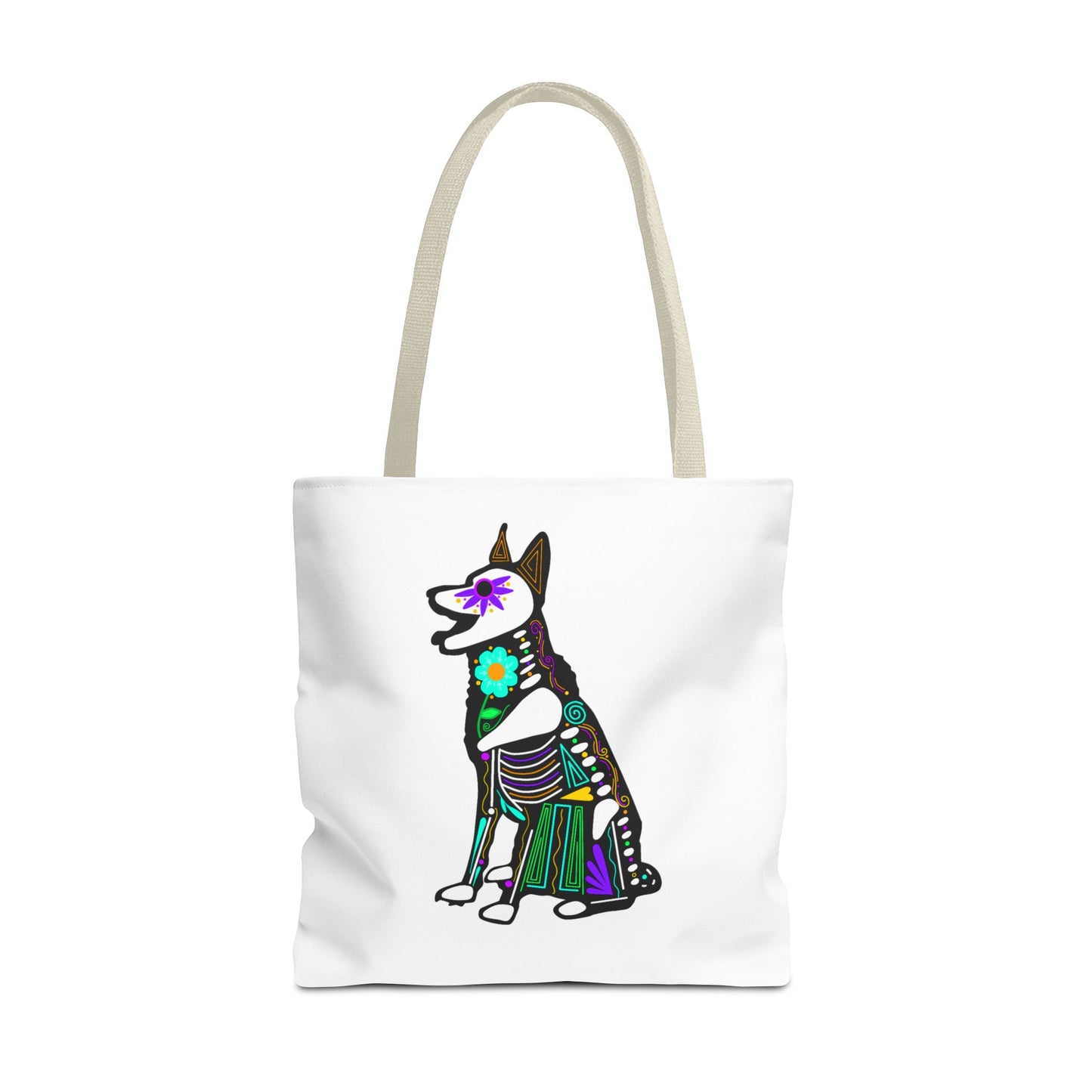 Dia de los Muertos German Shepard Tote Bag