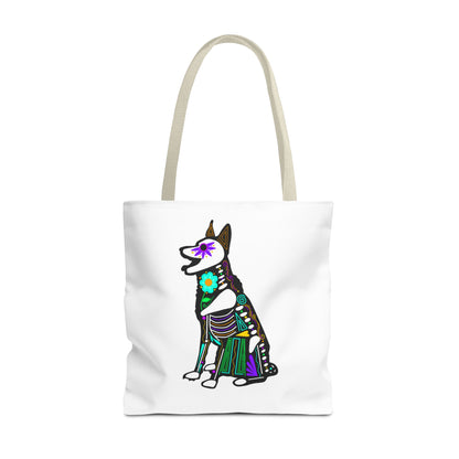 Dia de los Muertos German Shepard Tote Bag
