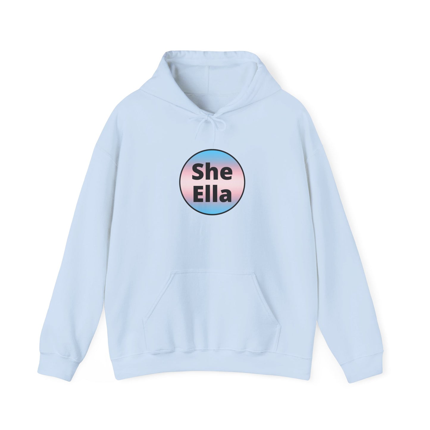 She / Ella Trans Hooded Sweatshirt