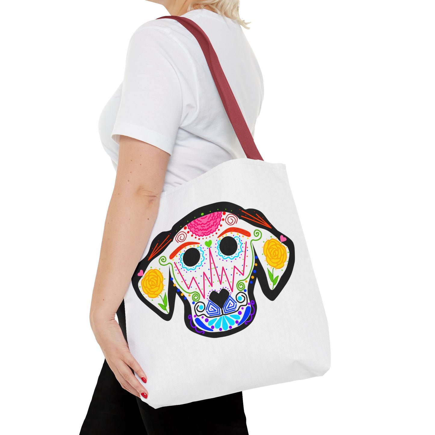 Dia de los Muertos Dog Tote Bag