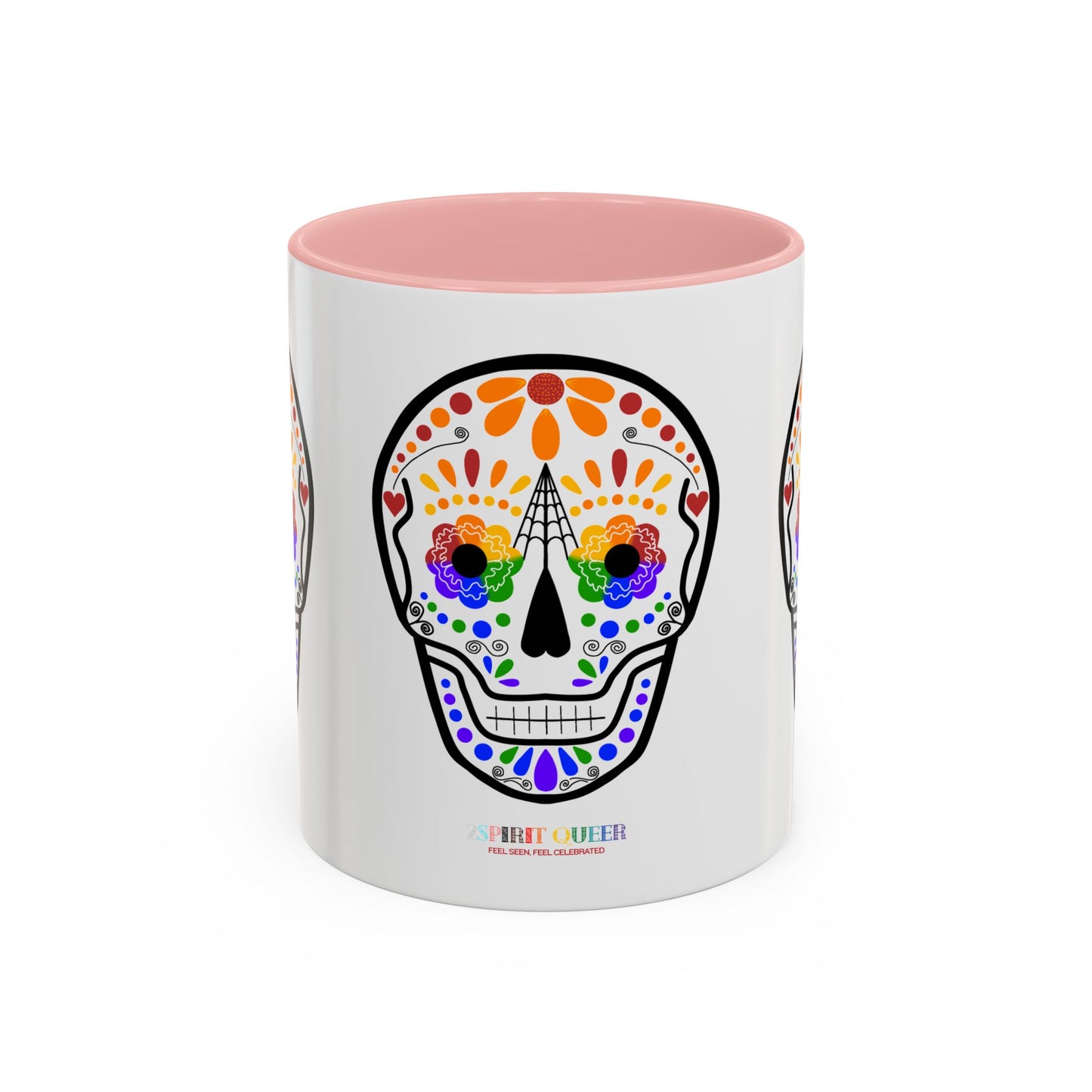 Queer Sugar Skull Coffee Mug