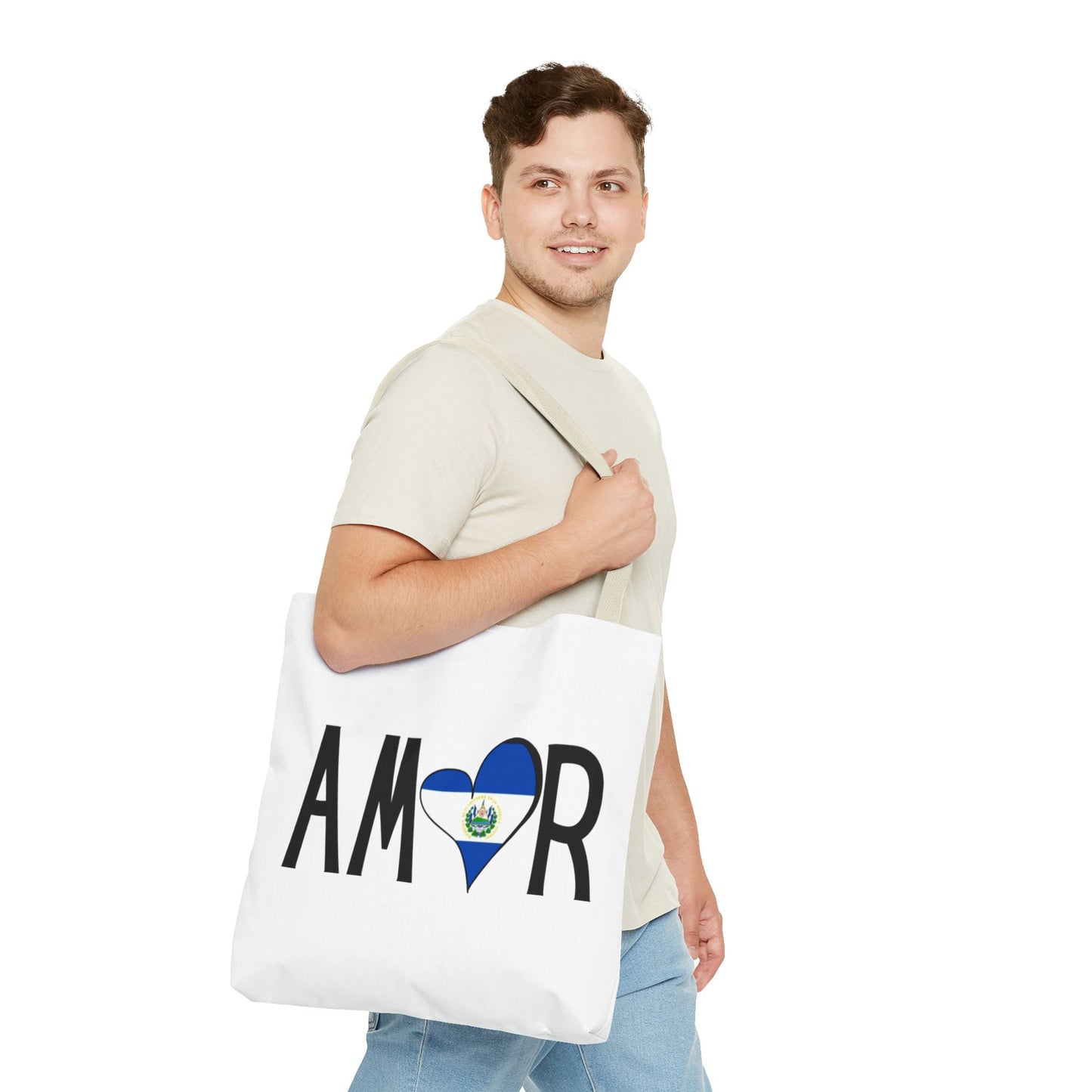 Amor El Salvador Tote Bag