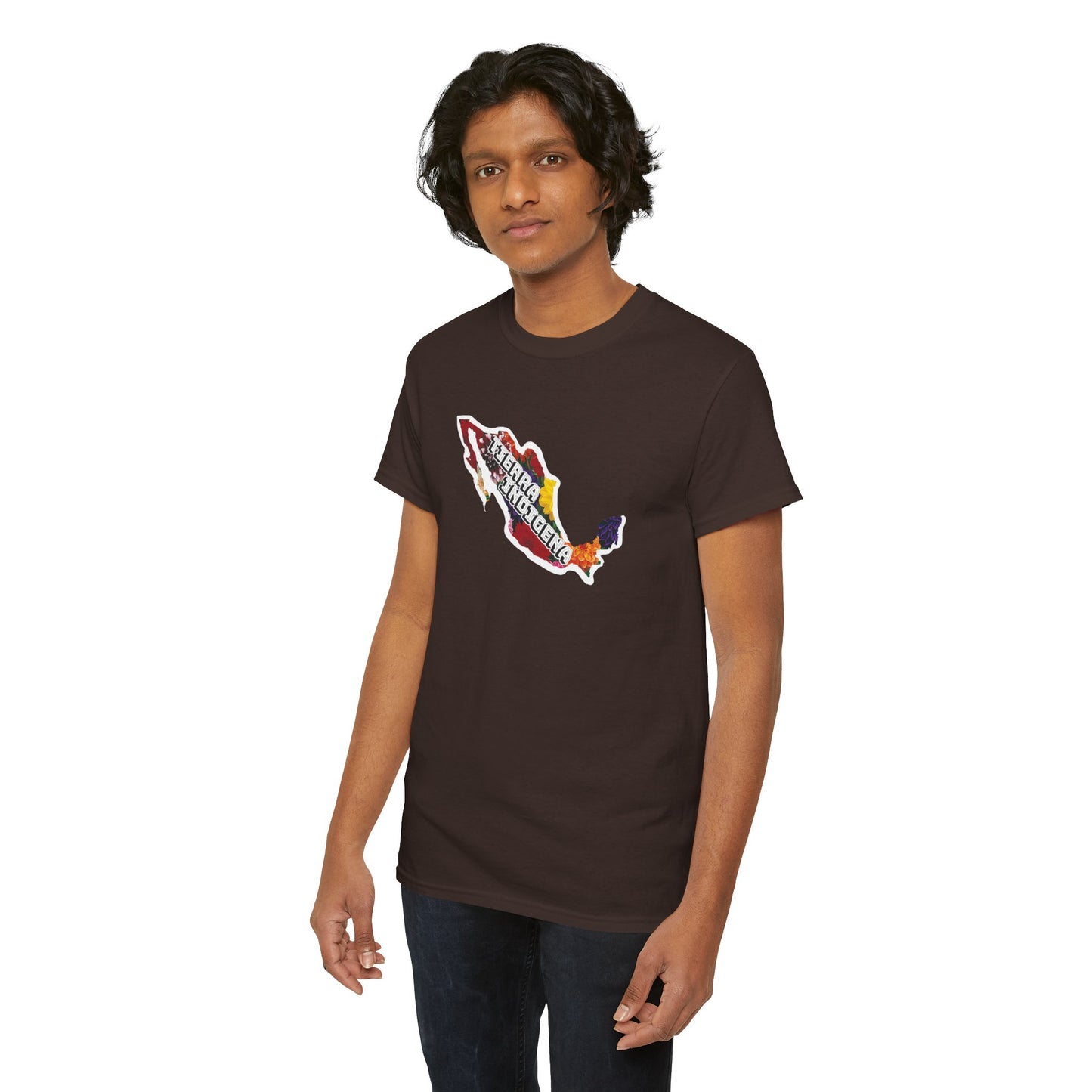 Tiera Indigena Dahlia Heavy Cotton Tee