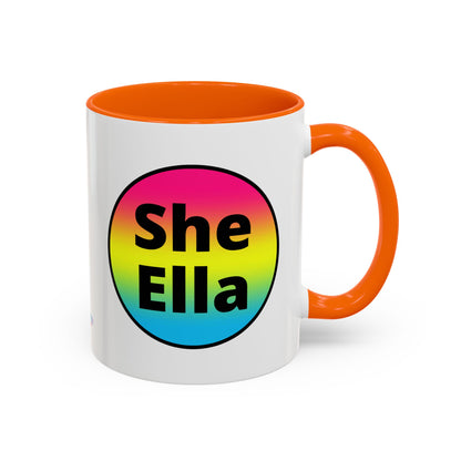 She/Ella Pan Coffee Mug