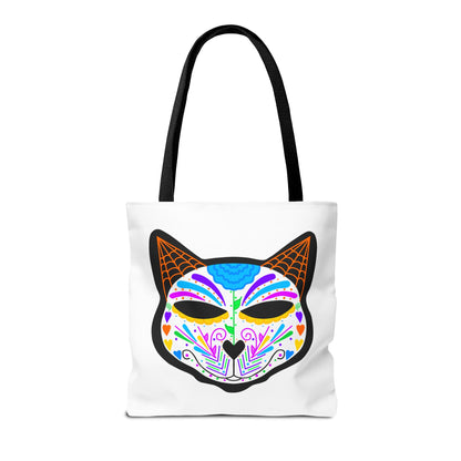 Dia de los Muertos Cat Tote Bag