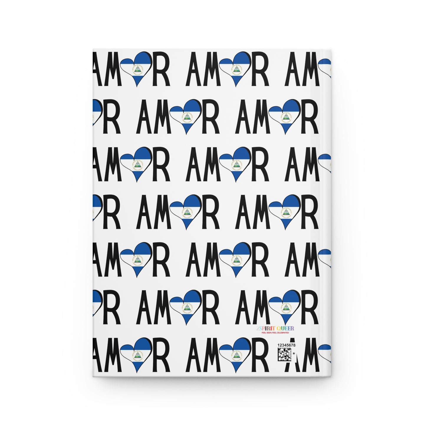 Amor Nicaragua Hardcover Journal