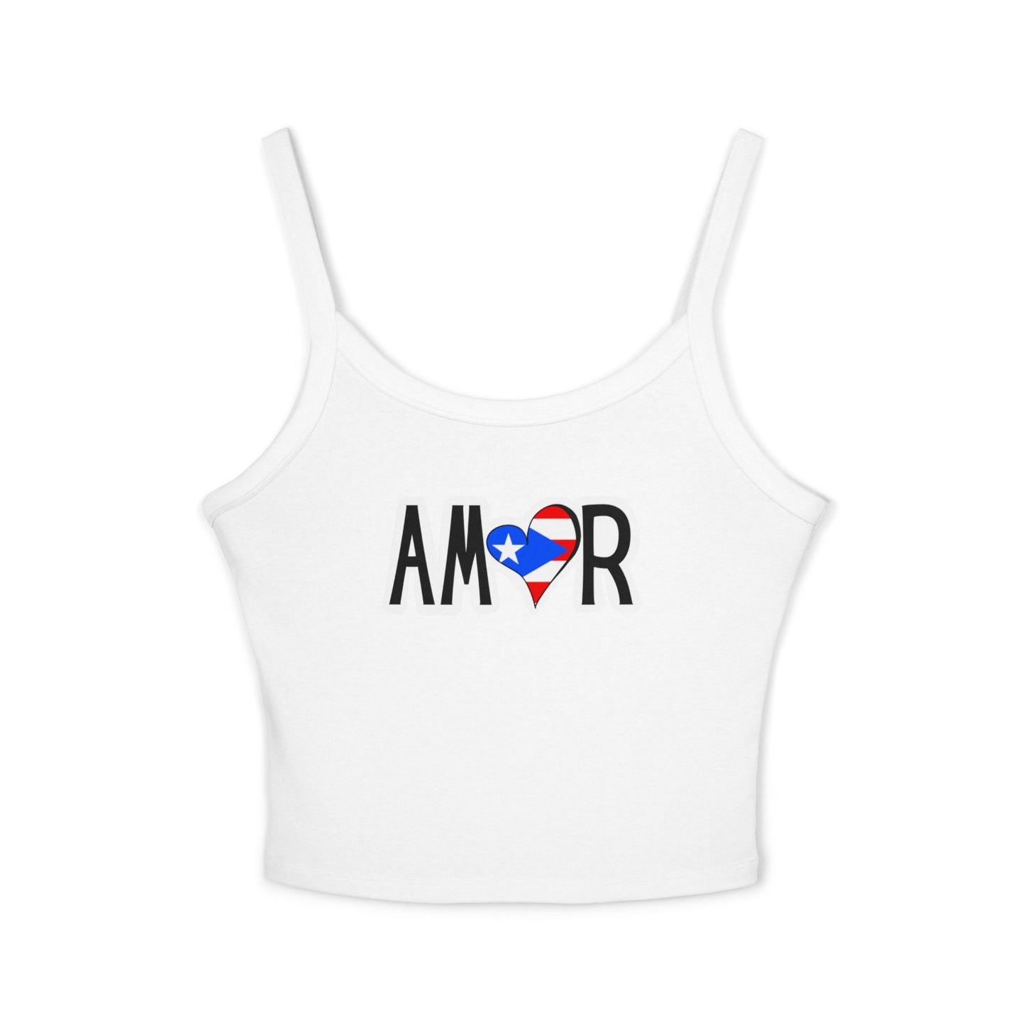 Amor Puerto Rico Spaghetti Strap Tank Top