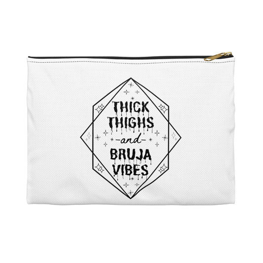 Thick Thighs Bruja Vibes Accessory Pouch