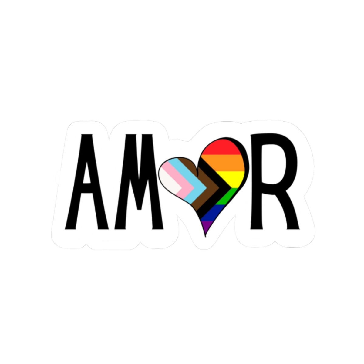 Amor Inclusive Kiss-Cut Stickers