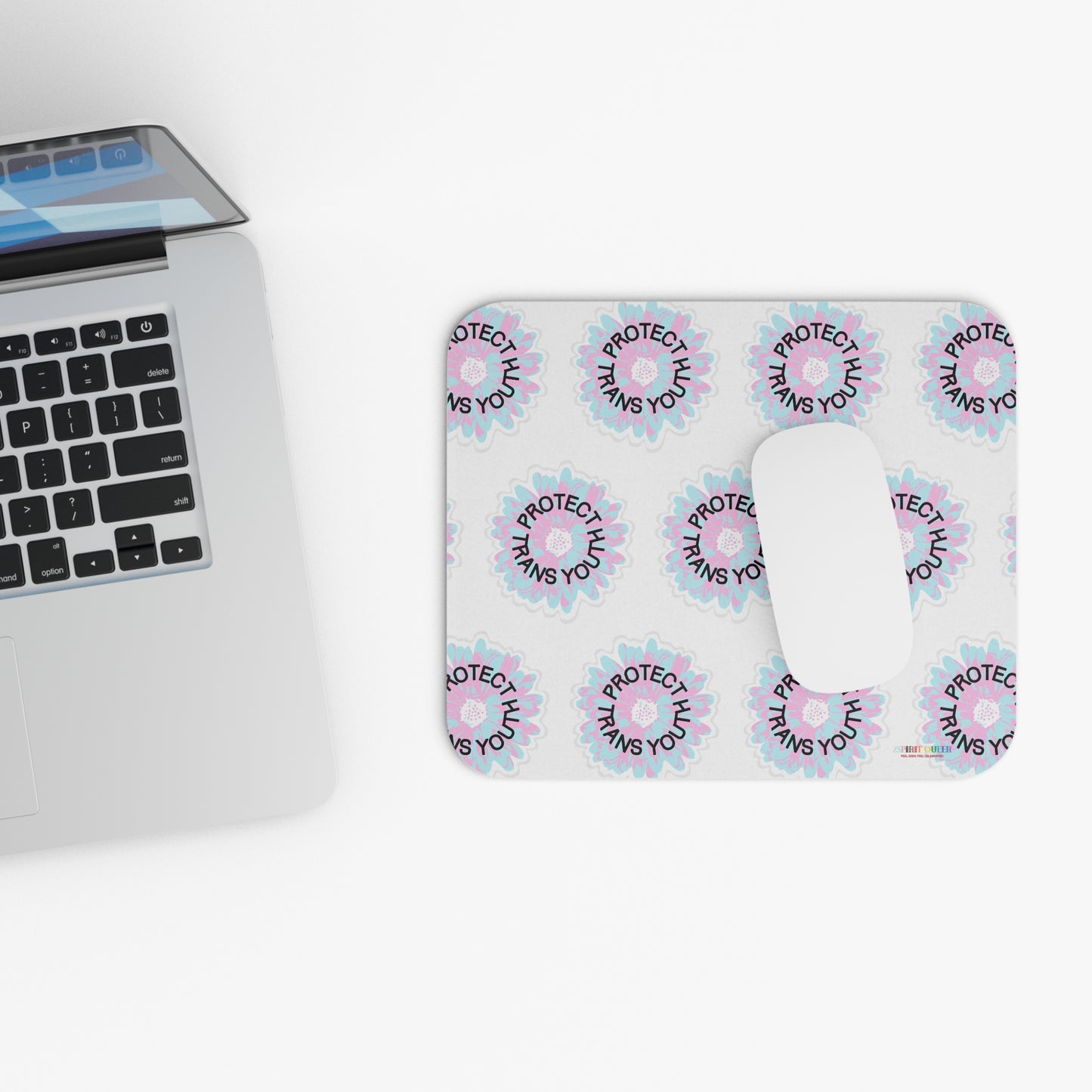 Protect Trans Youth Mouse Pad (Rectangle)
