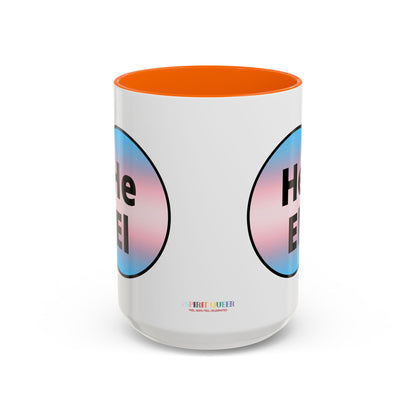He/El Trans Accent Coffee Mug