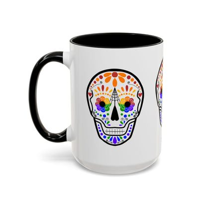 Queer Sugar Skull Coffee Mug