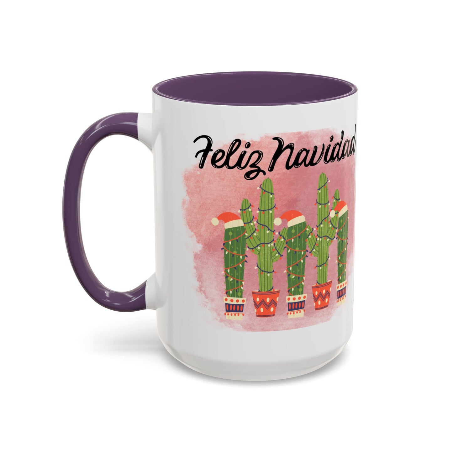 Feliz Navidad Cacti Coffee Mug
