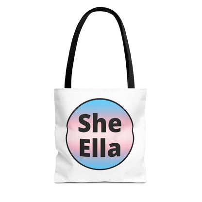She/Ella Trans Tote Bag
