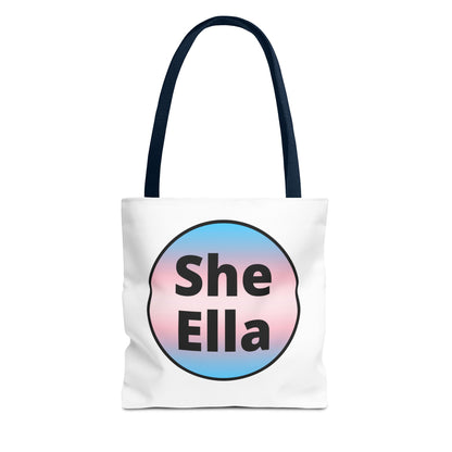 She/Ella Trans Tote Bag