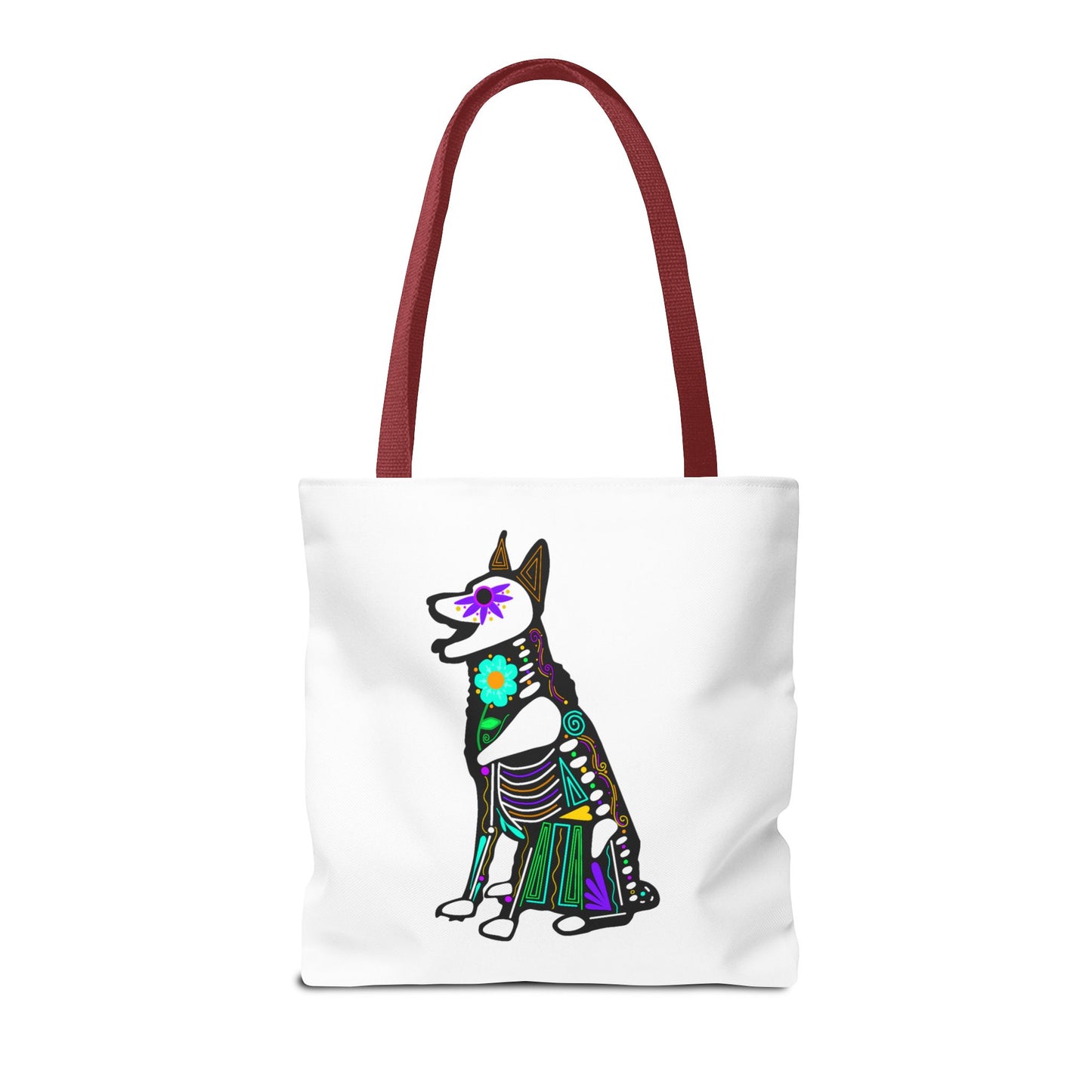 Dia de los Muertos German Shepard Tote Bag