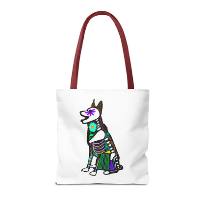 Dia de los Muertos German Shepard Tote Bag