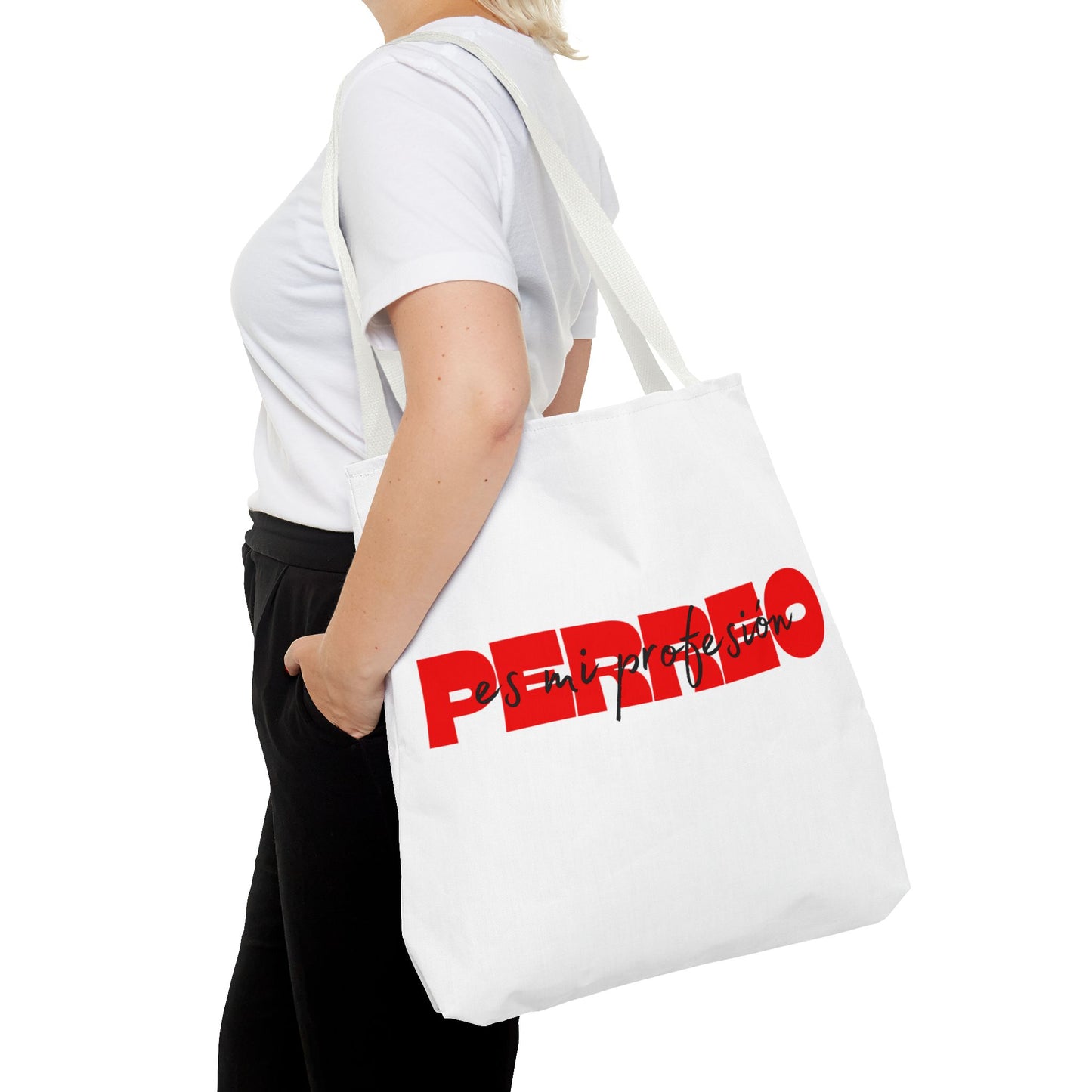 Perreo Es Mi Profesion Red Tote Bag