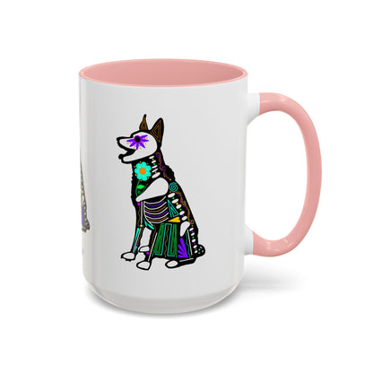 Dia de los Muertos German Shepard Coffee Mug