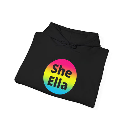 She/Ella Pan Hooded Sweatshirt